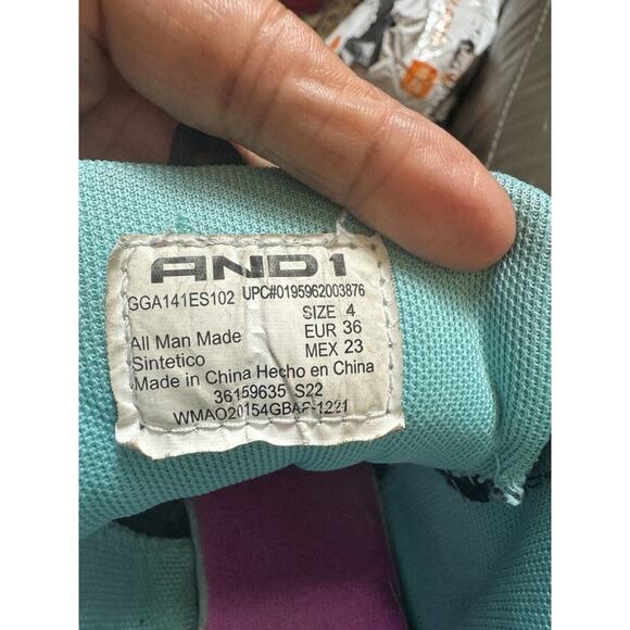 SHOES 3 Pairs Size 4 1-Heelys W/out Wheels 1-Falls Creek Tenis Shoe And 1-And1 - Picture 8 of 16